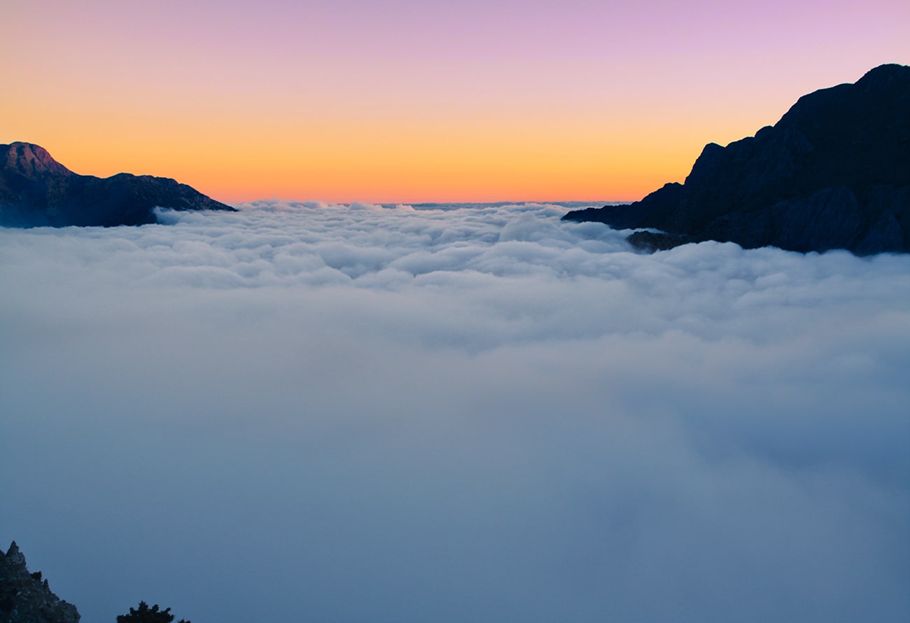 the view above the clouds,omalos area,chania